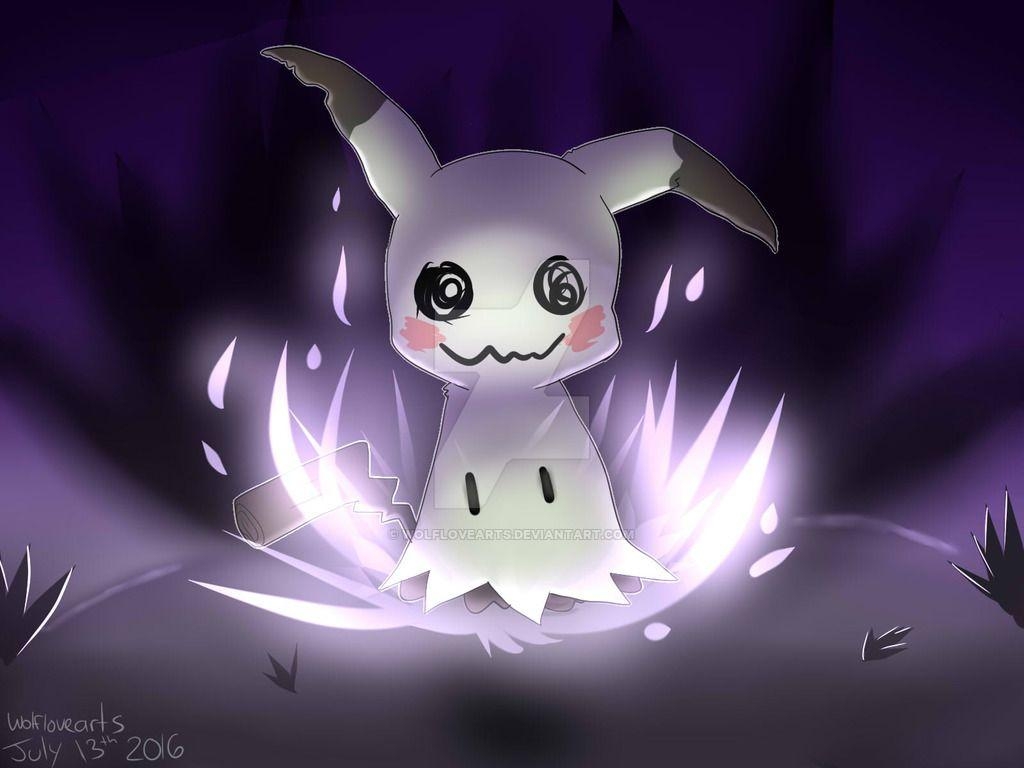 1030x770 Mimikyu fan art by wolflovearts- Pokémon, Desktop