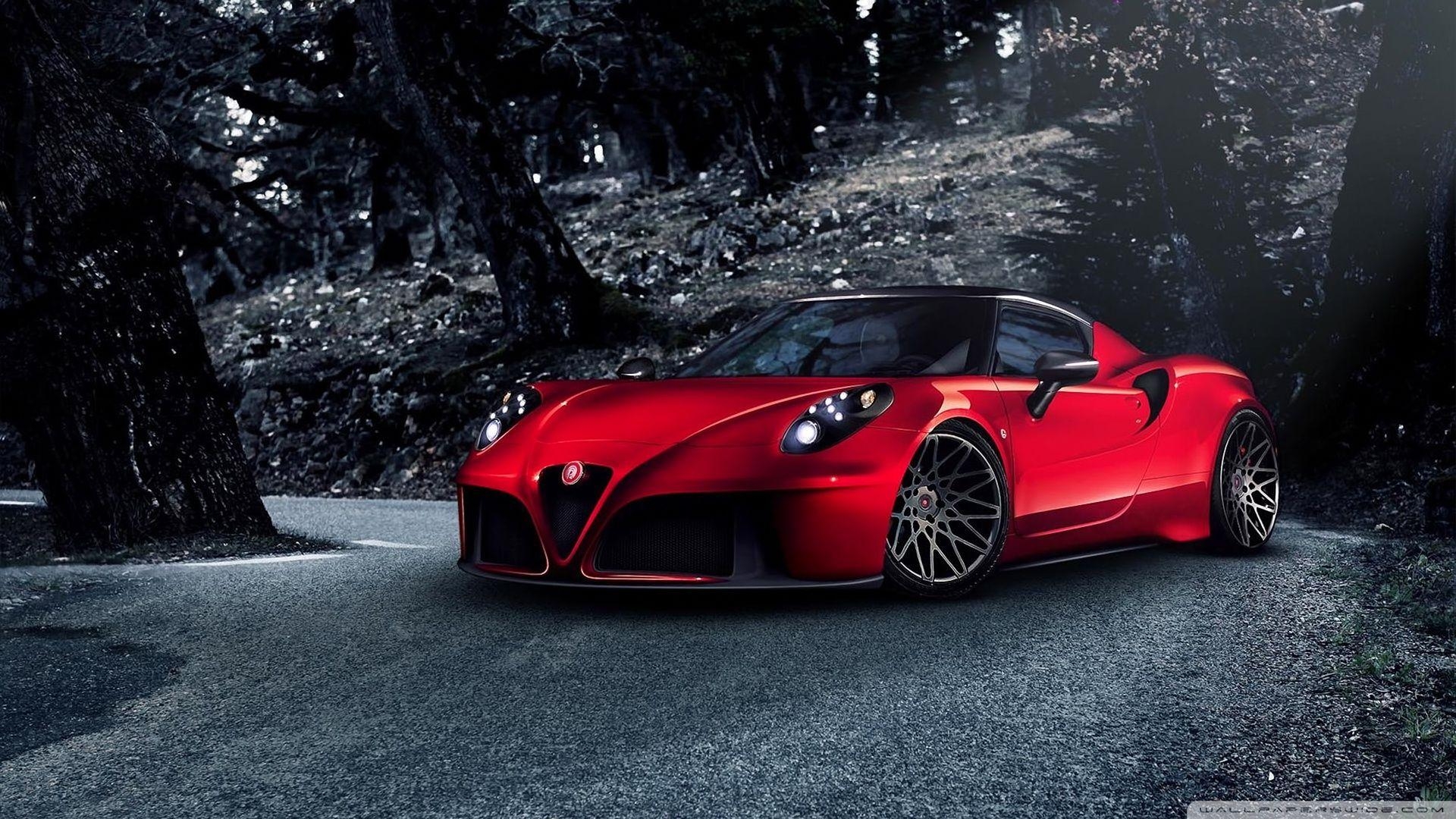 1920x1080 Alfa Romeo 4C HD desktop wallpaper, Widescreen, High, Desktop