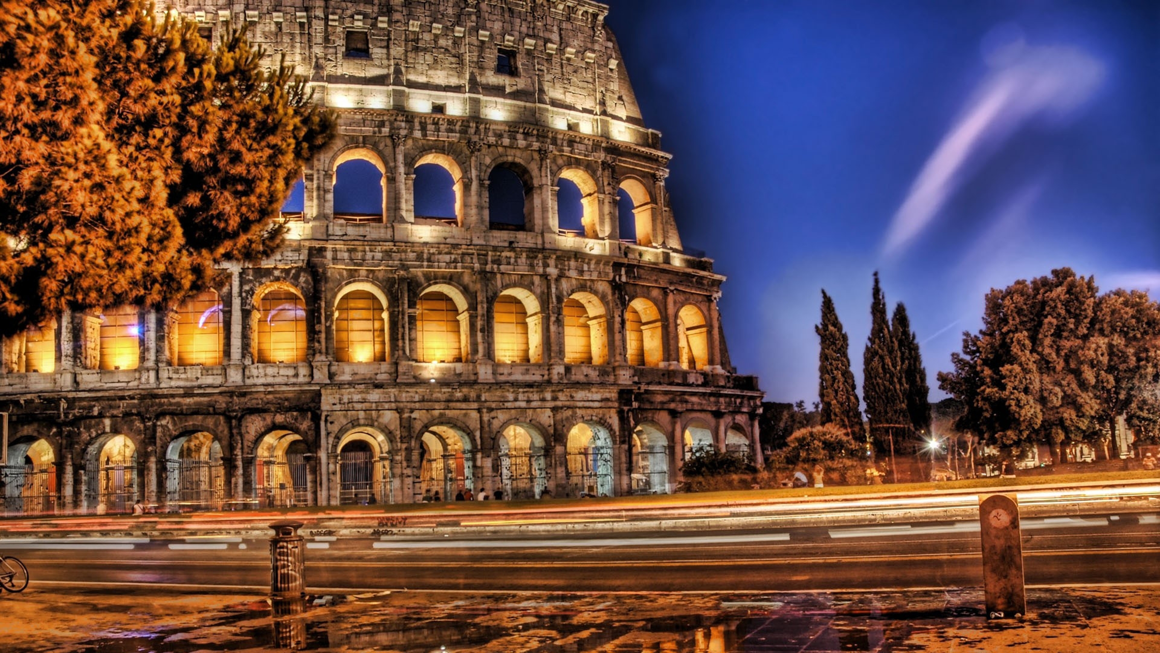 3840x2160 Free download Rome Italy Street Night Hdr Wallpaper Background 4K Ultra HD [] for your Desktop, Mobile & Tablet. Explore 4K HDR WallpaperK HDR Wallpaper, Hdr Wallpaper, Hdr Wallpaper, Desktop