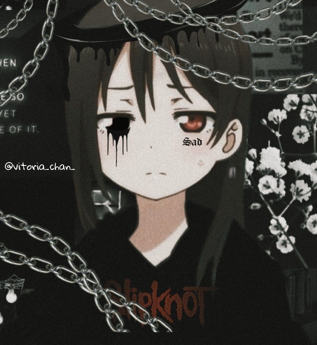 1080x1180 Aesthetic Anime Girl Emo Wallpaper Free Aesthetic Anime Girl Emo Background, Phone