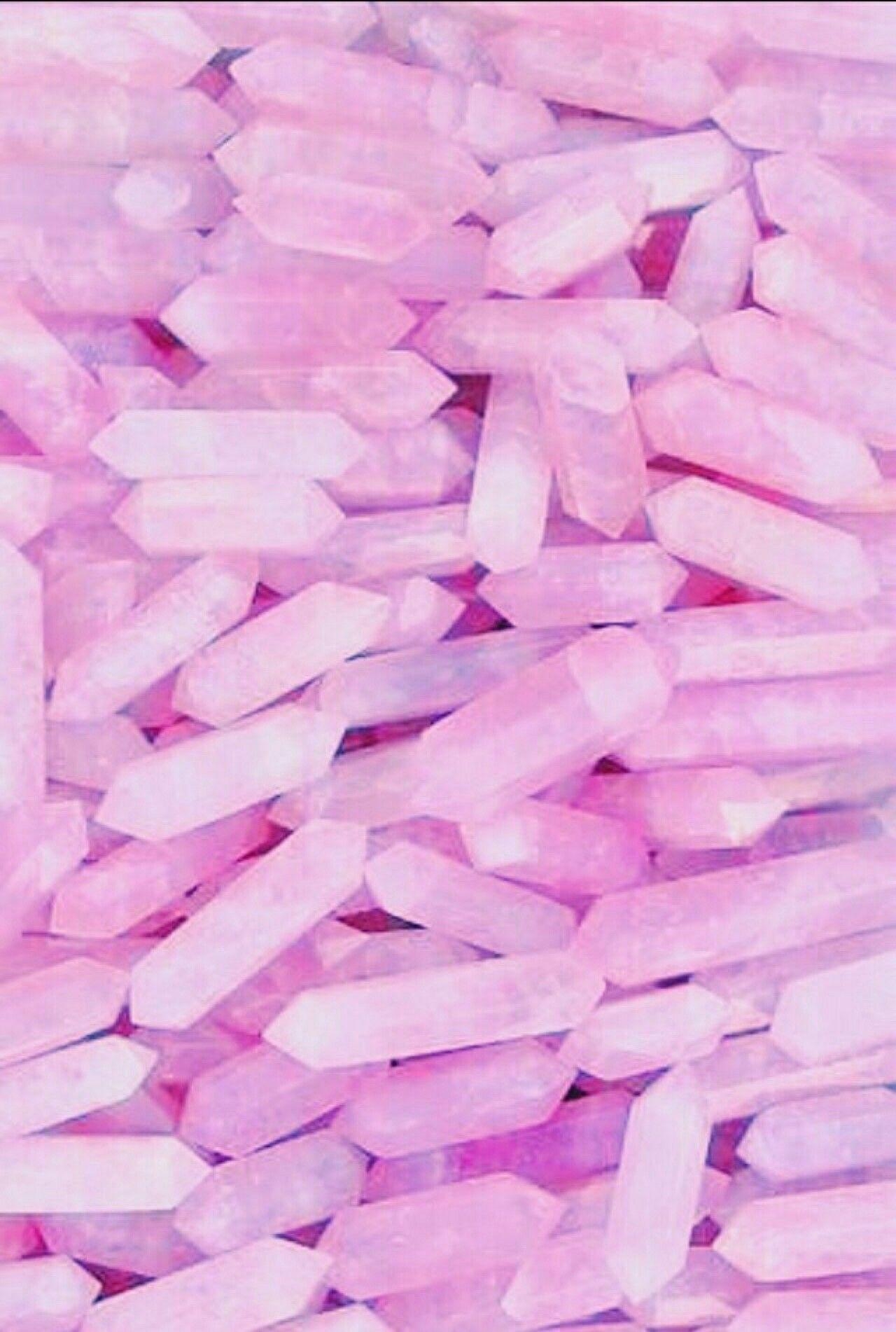 1280x1910 Pink Aesthetic Tumblr Crystals Color Rosa, iPhone, Phone