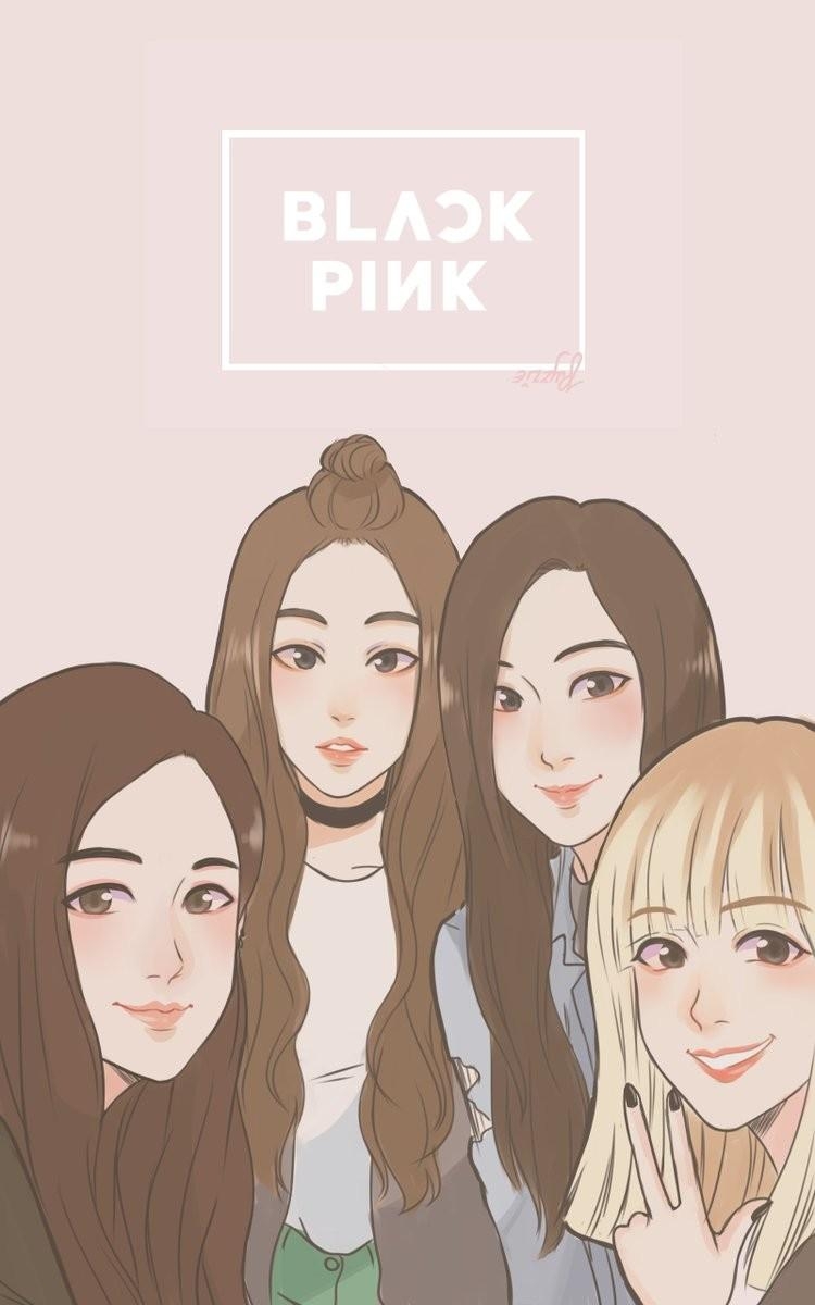 750x1200 Blackpink Fanart Wallpaper, Phone