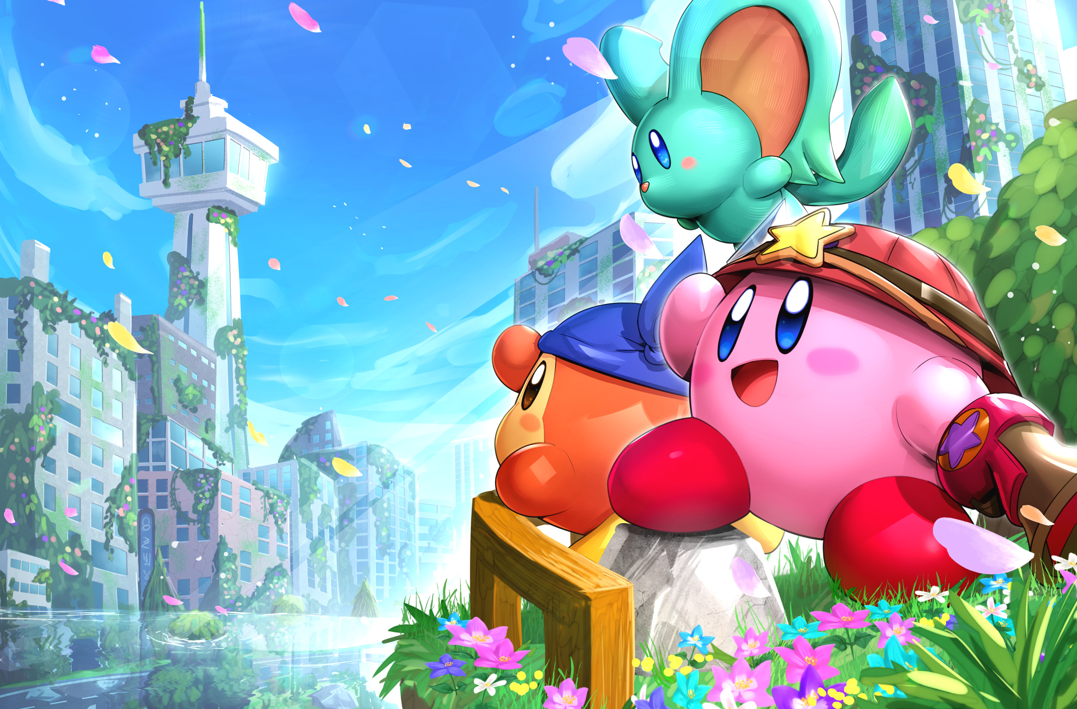 2190x1450 Kirby and the Forgotten Land HD Wallpaper and Background, Desktop