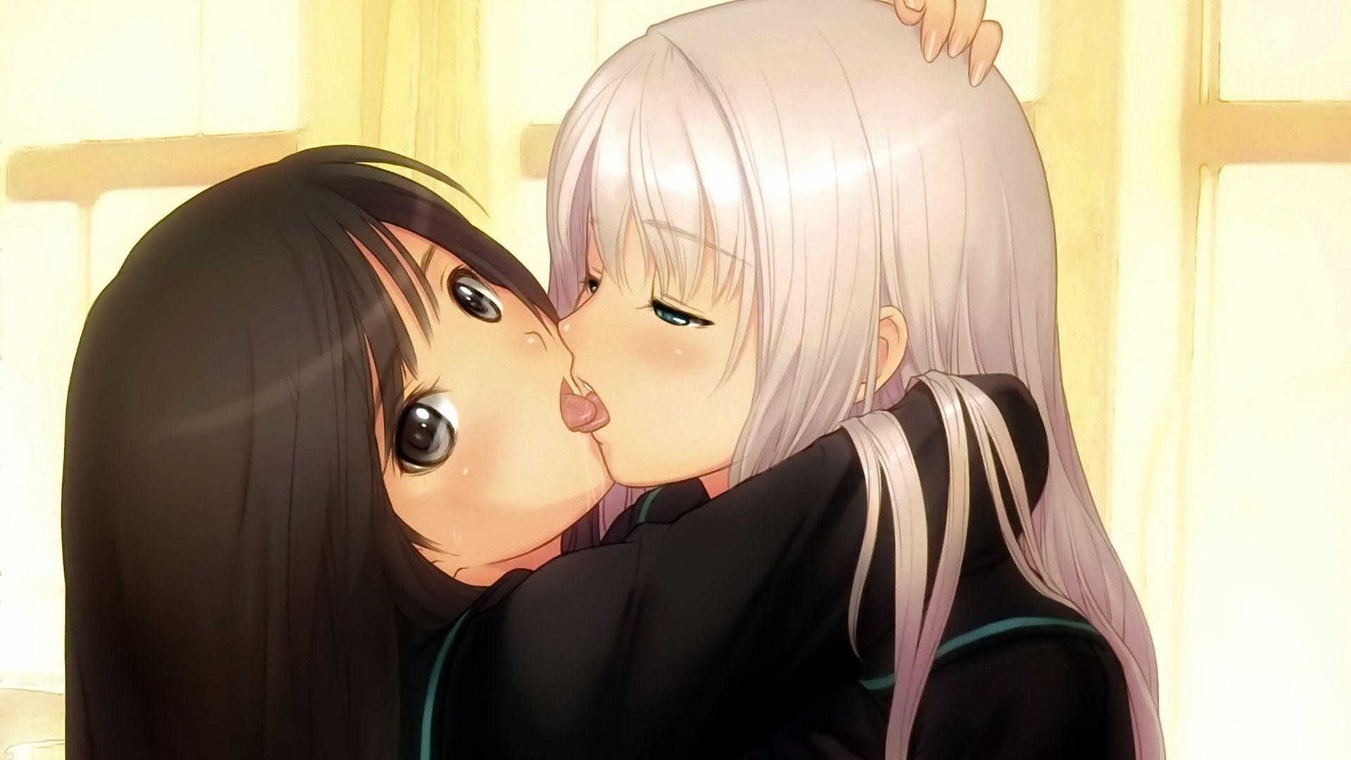 1920x1080 Anime Kiss Anime Girls wallpaper Desktop, Phone, Tablet, Desktop