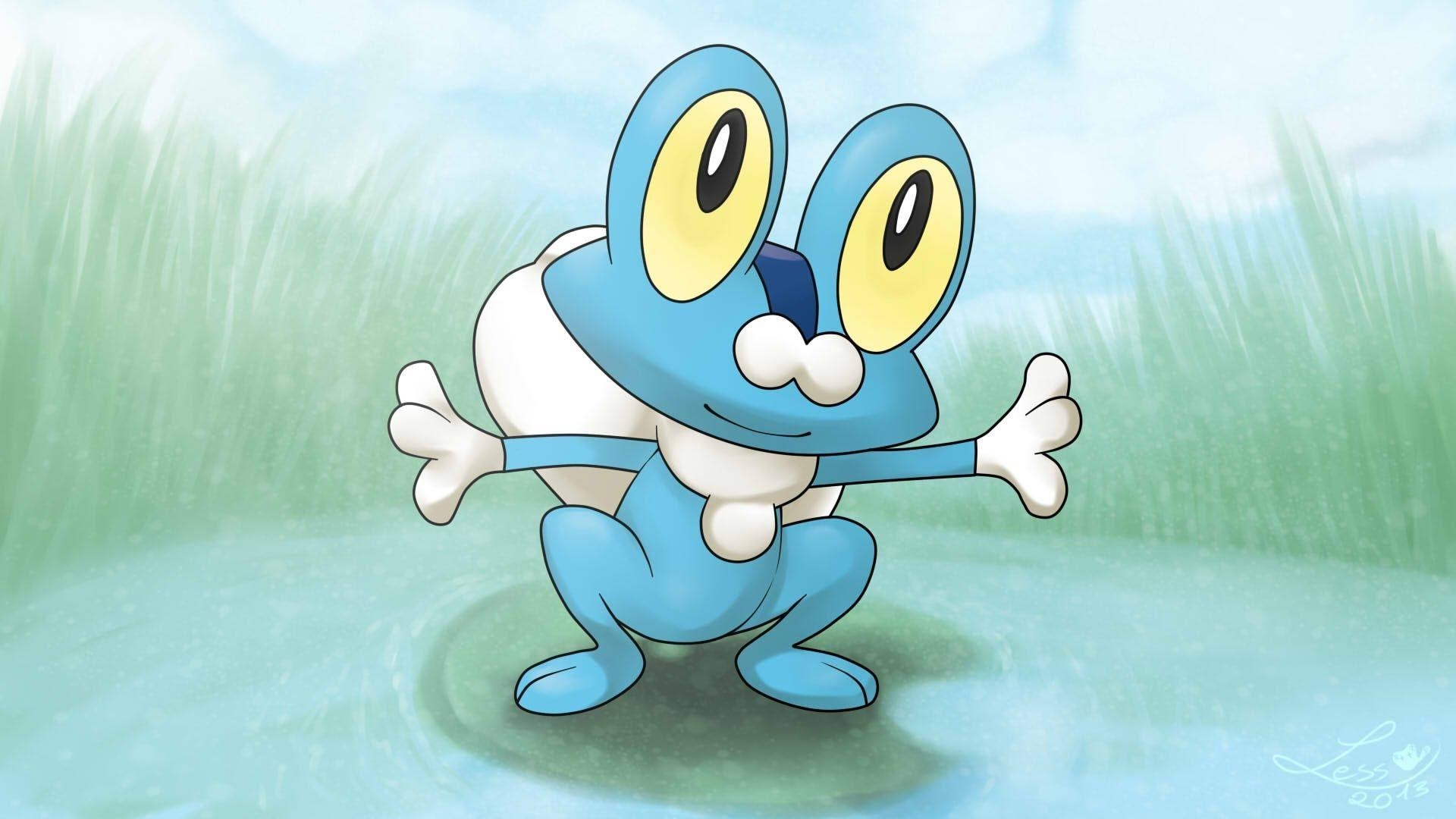 1920x1080 Froakie, Desktop