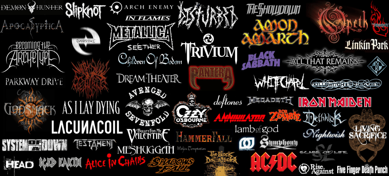 1330x610 Metal Band Wallpaper, Dual Screen