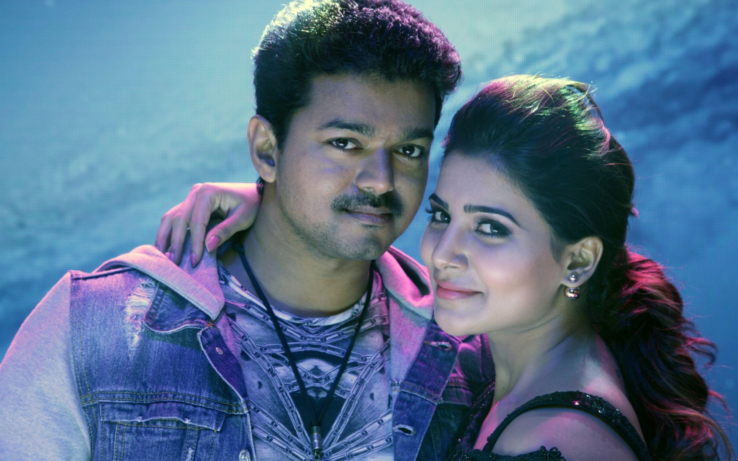 2560x1600 Vijay Samantha Telugu Movie Wallpaper in jpg format for free download, Desktop