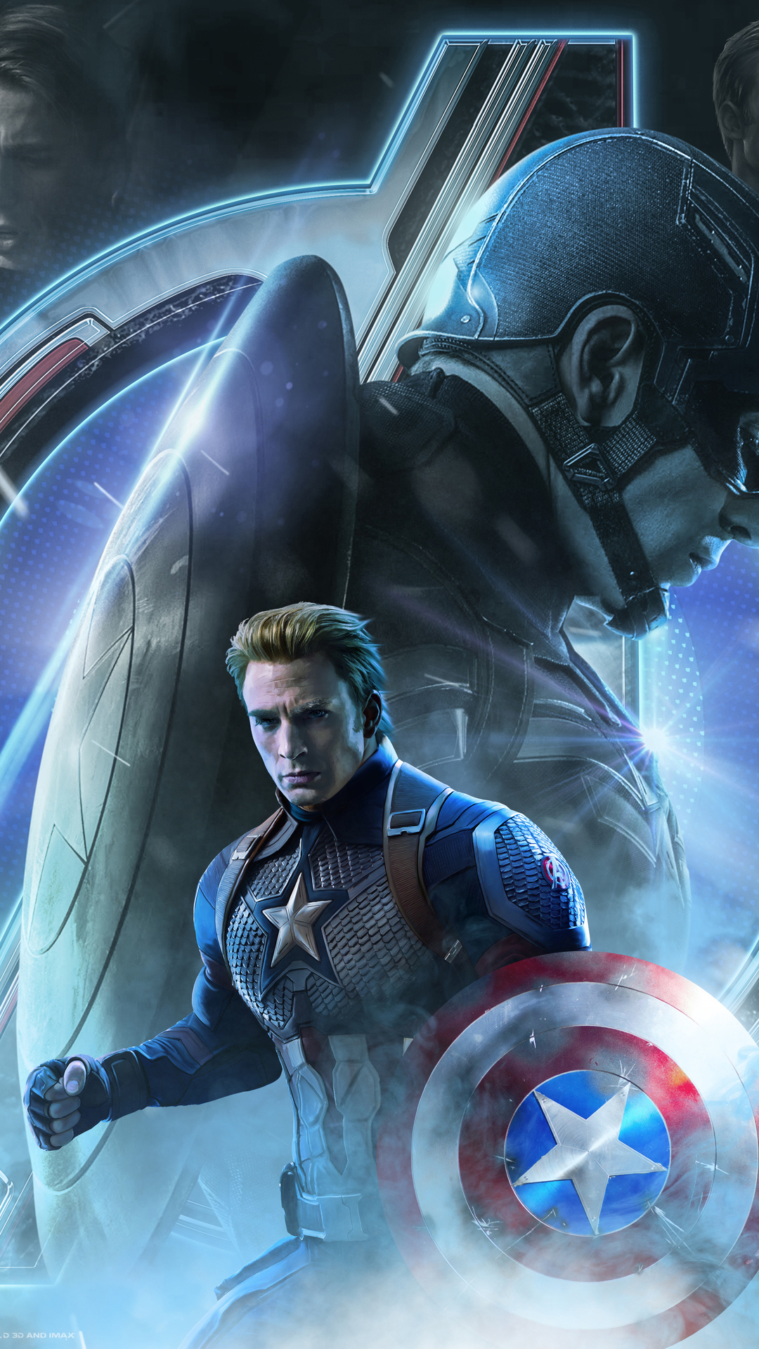 1080x1920 Captain America In Avengers Endgame 2019 iPhone 6s, 6, Phone