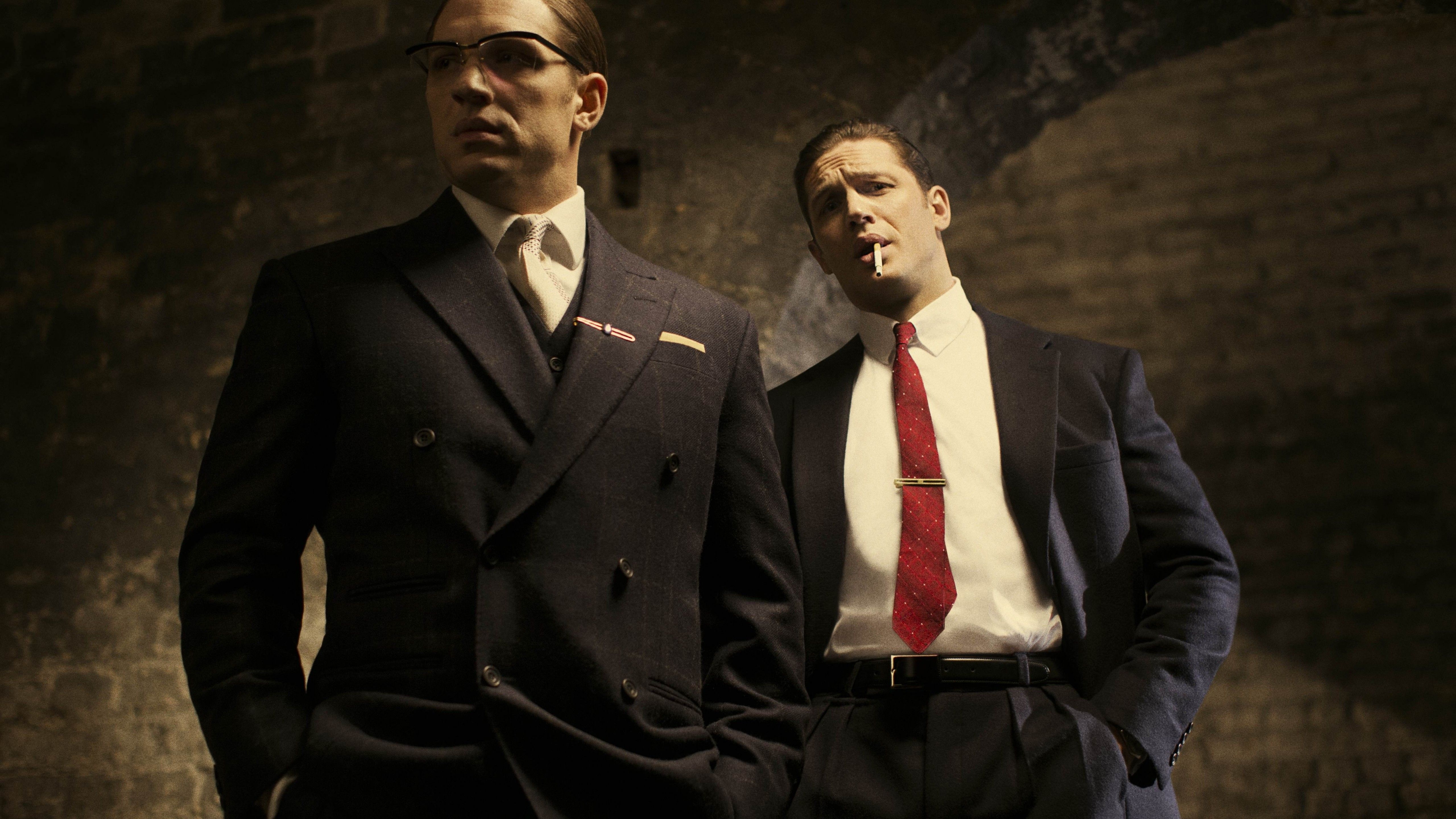 5120x2880 Wallpaper Legend, Tom Hardy, Emily Browning, Movies, Desktop