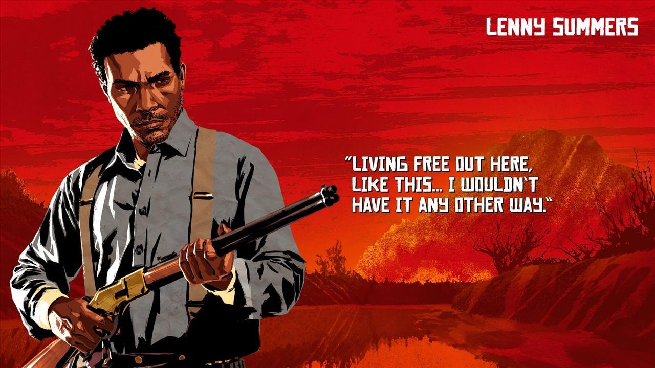 1280x720 Rockstar delivering memorable quotes from Red Dead Redemption II, Desktop