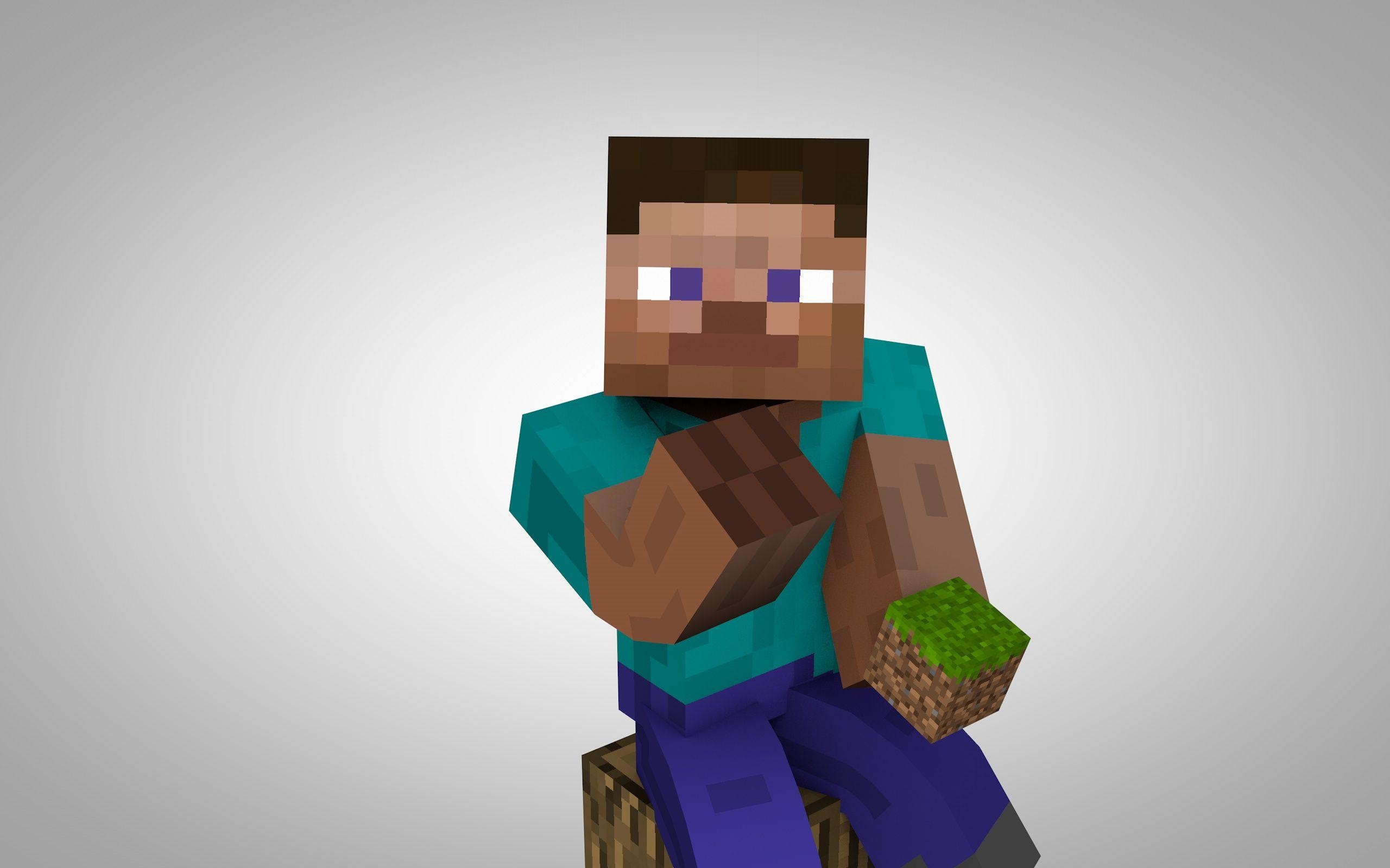 2560x1600 Steve Minecraft Wallpaper, Desktop