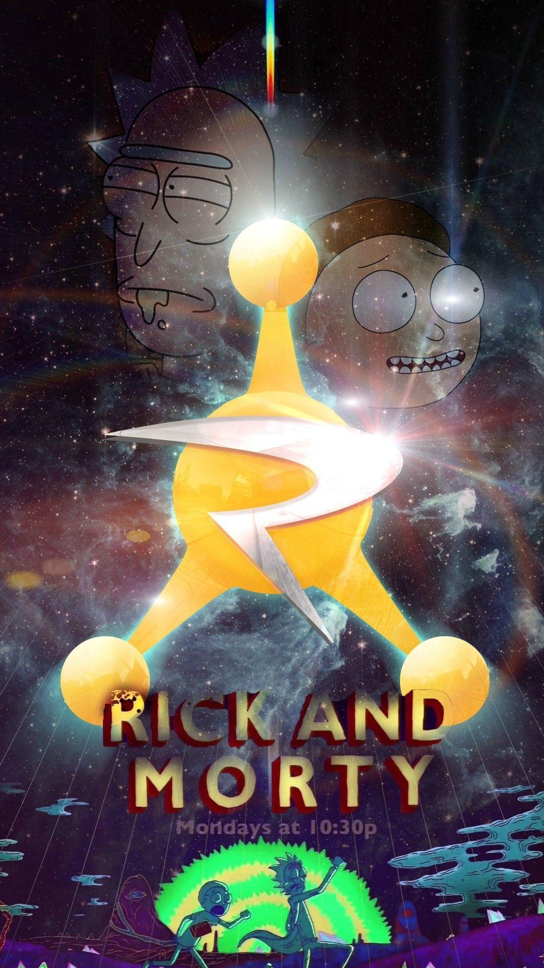 1080x1920 Anybody got any other Rick and Morty phone wallpaper? This is my, Phone