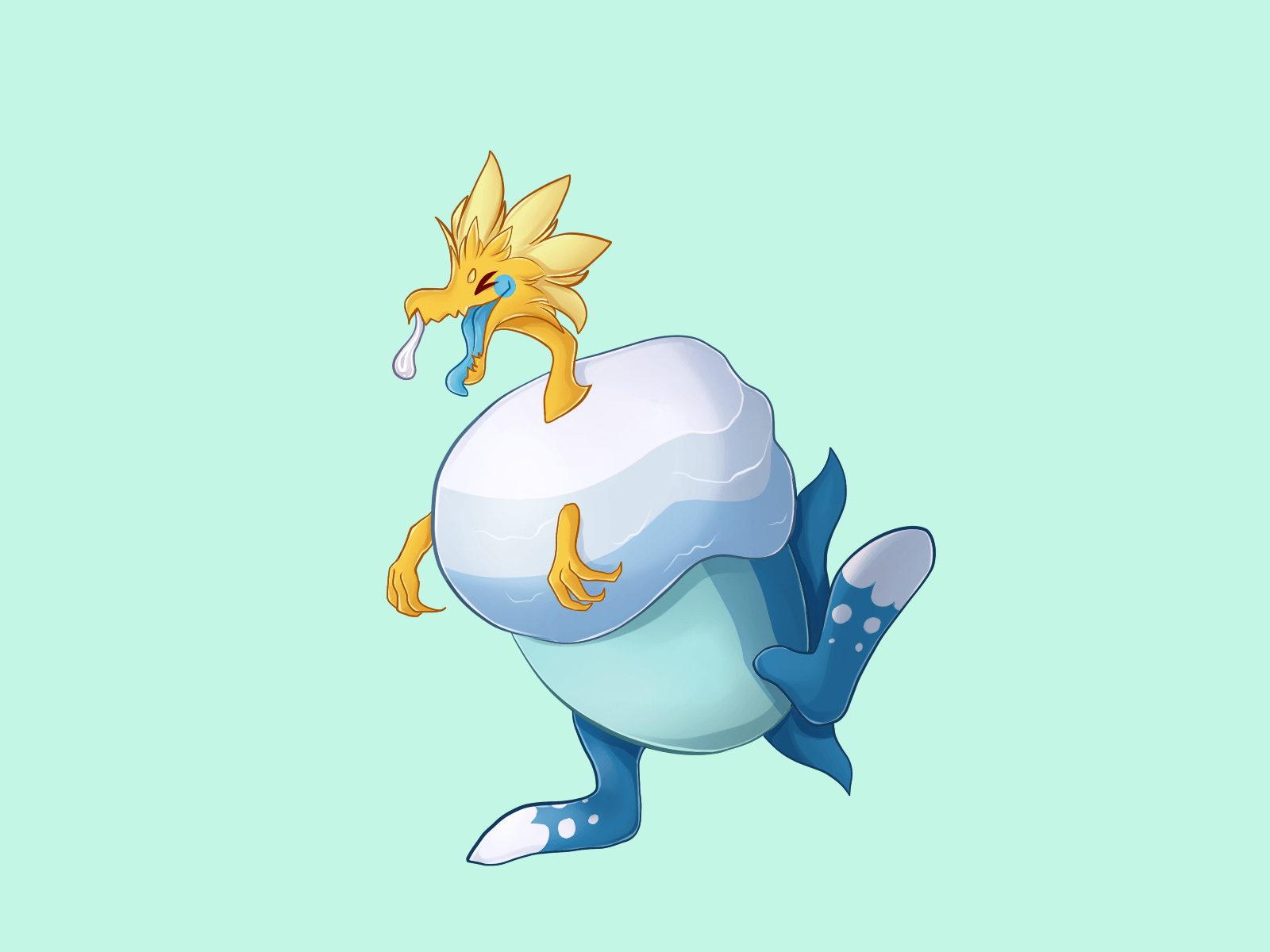 1600x1200 My Arctozolt Romee! Named after my friend who's always cold, Desktop