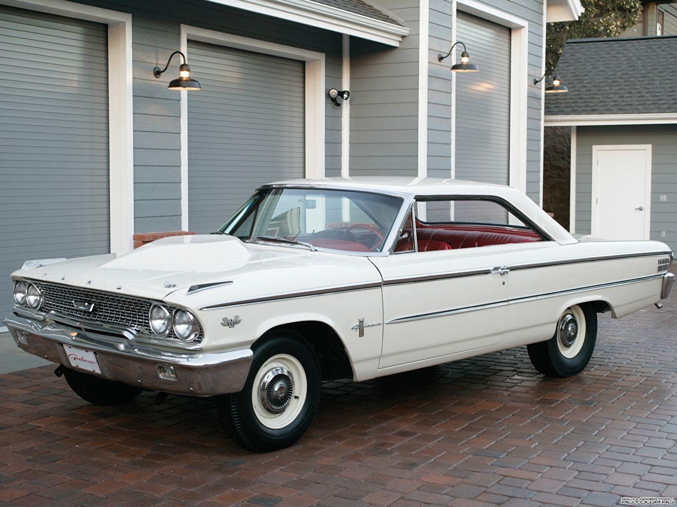 1370x1030 Wallpaper Ford Galaxie 500 Factory Lightweight 1963 Cars, Desktop