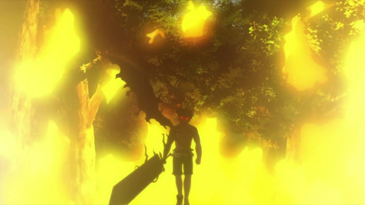 1280x720 Black Clover Asta Demon Form, Desktop