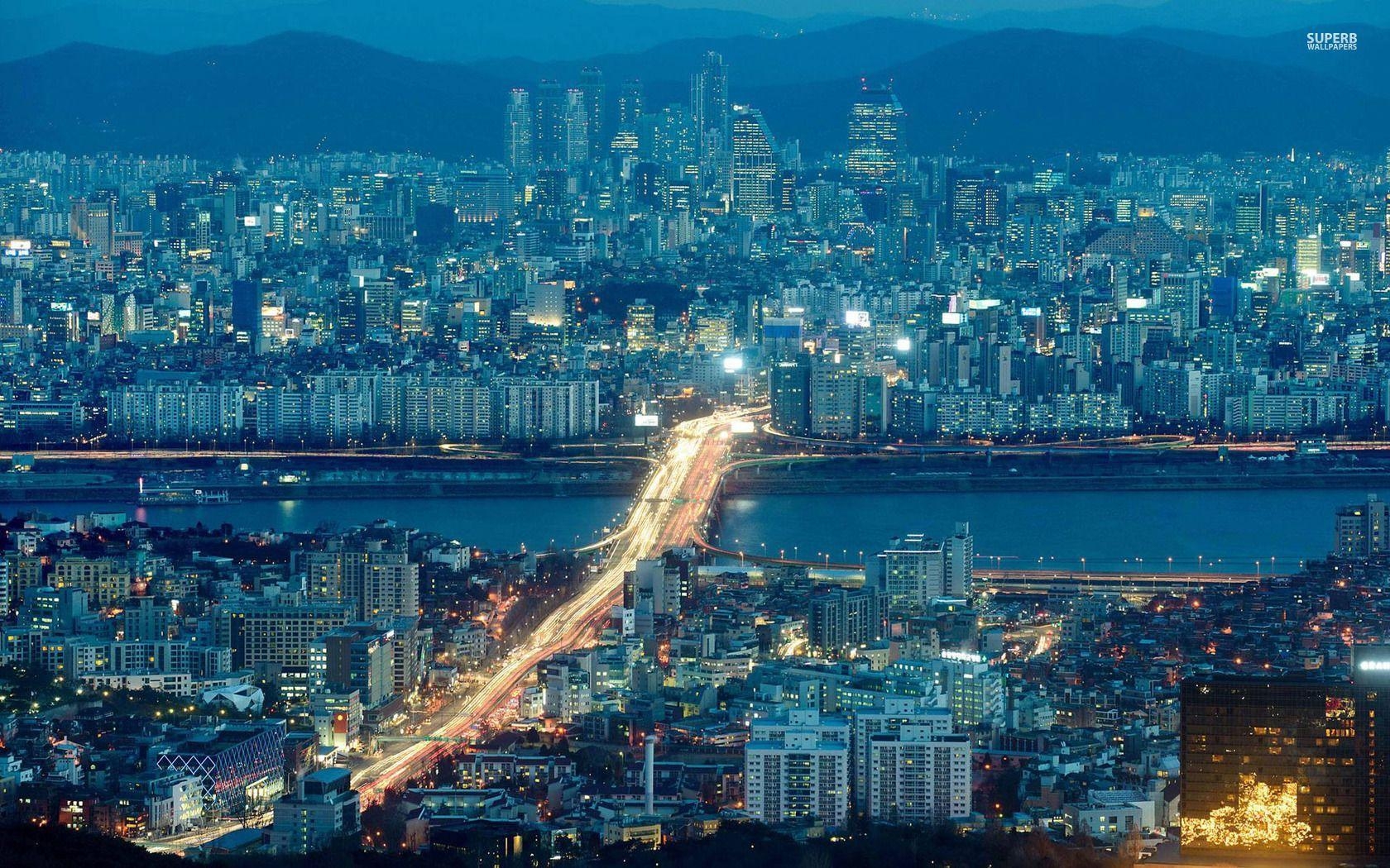 1680x1050 Seoul wallpaperx1050, Desktop