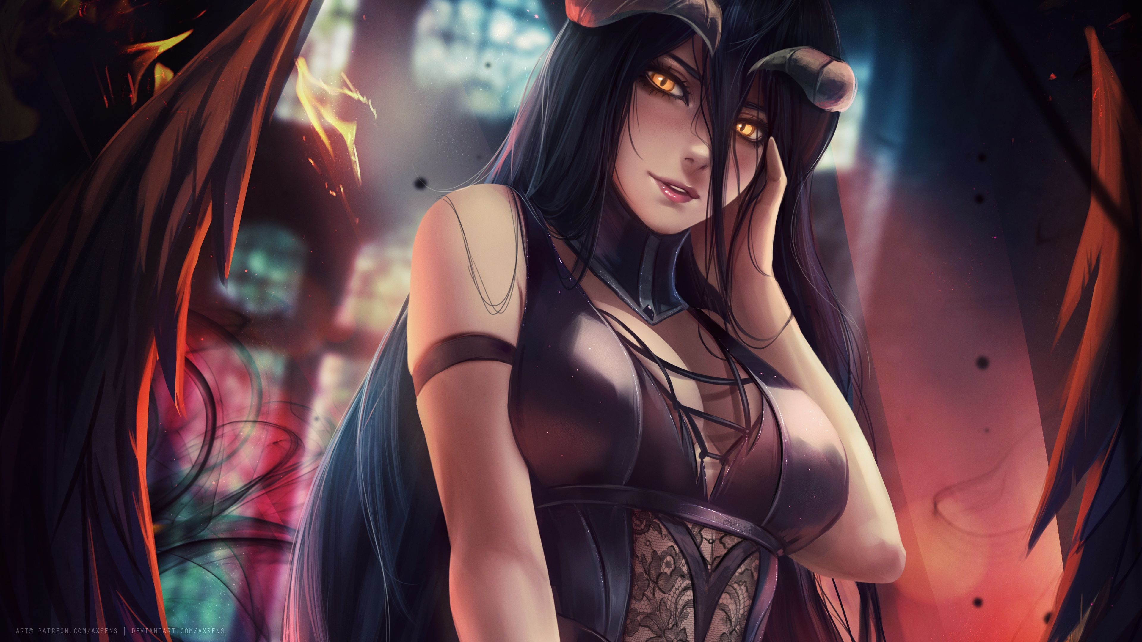 3840x2160 Albedo From Overlord, Desktop