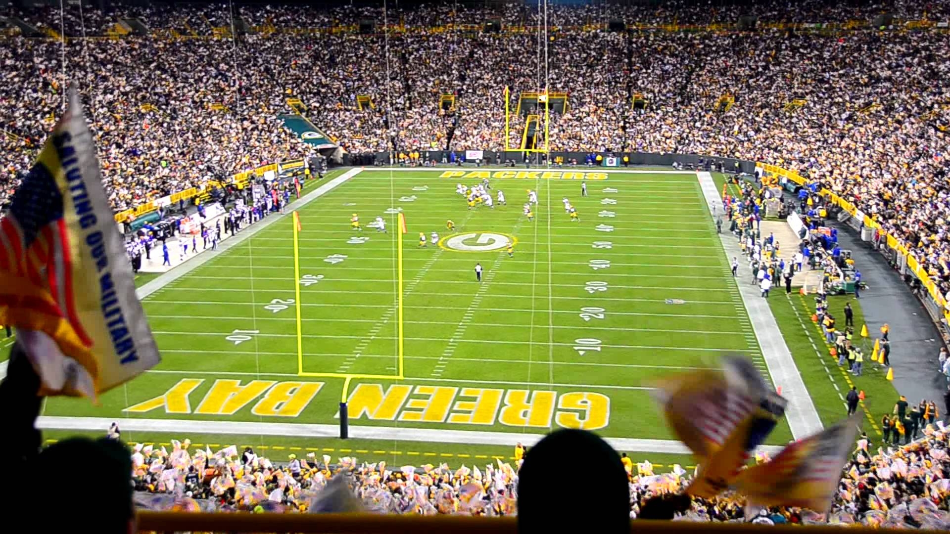 1920x1080 Lambeau Field Crowd, Desktop