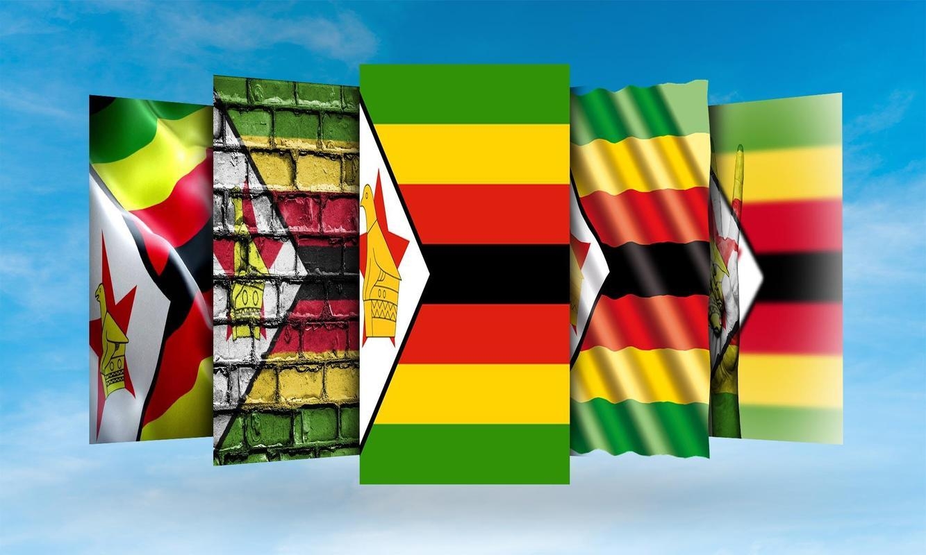 1340x800 Zimbabwe Flag Wallpaper for Android, Desktop
