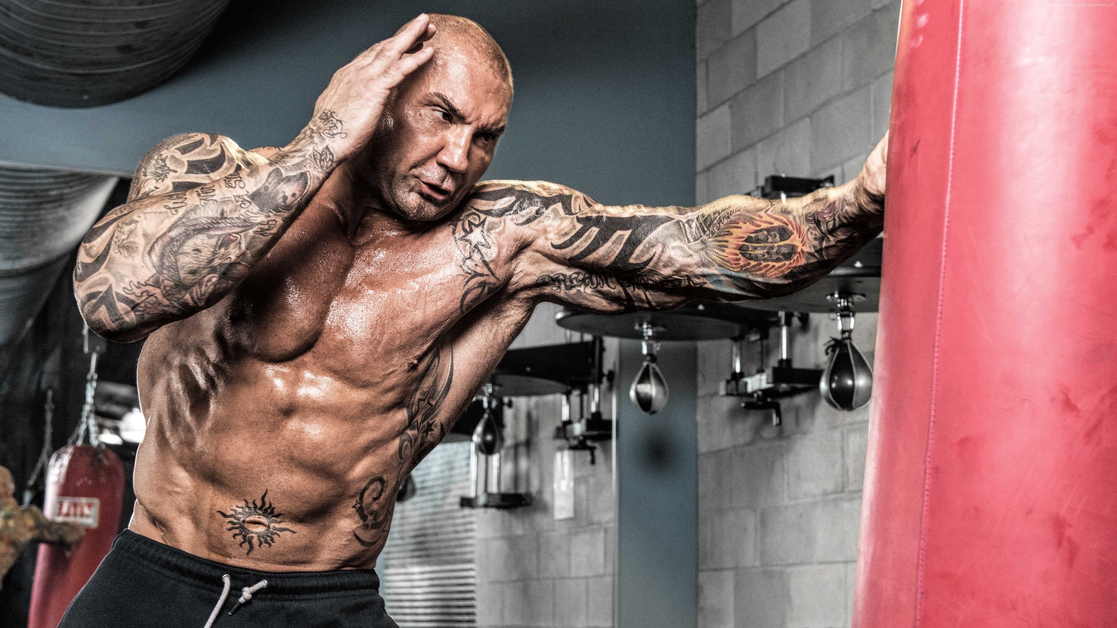 3840x2160 Wallpaper Dave Bautista, boxing, 4K, Sport Wallpaper Download, Desktop