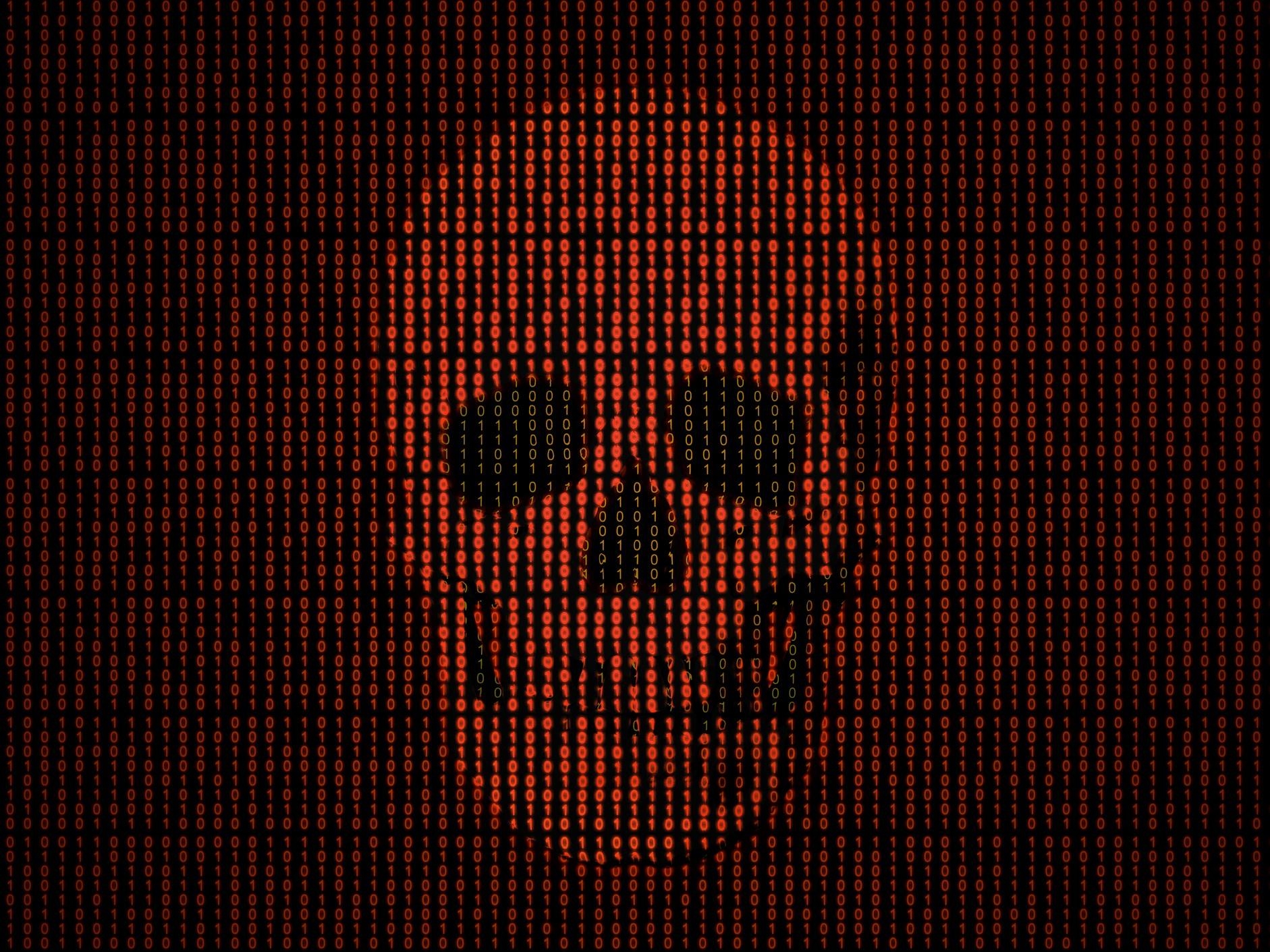 1890x1420 Hacker Skull Wallpaper, Desktop