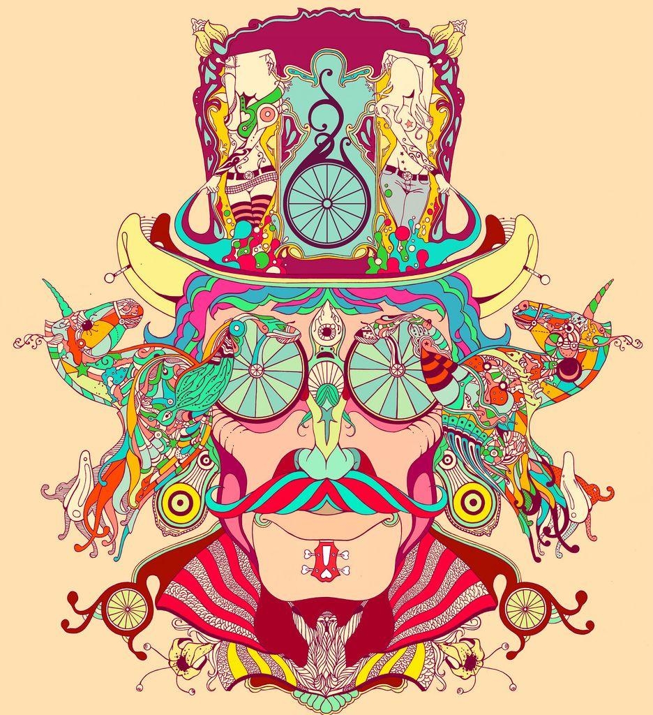 940x1030 Paper Dump: Trippy Charlie and the chocolate factory Wallpaper, Phone