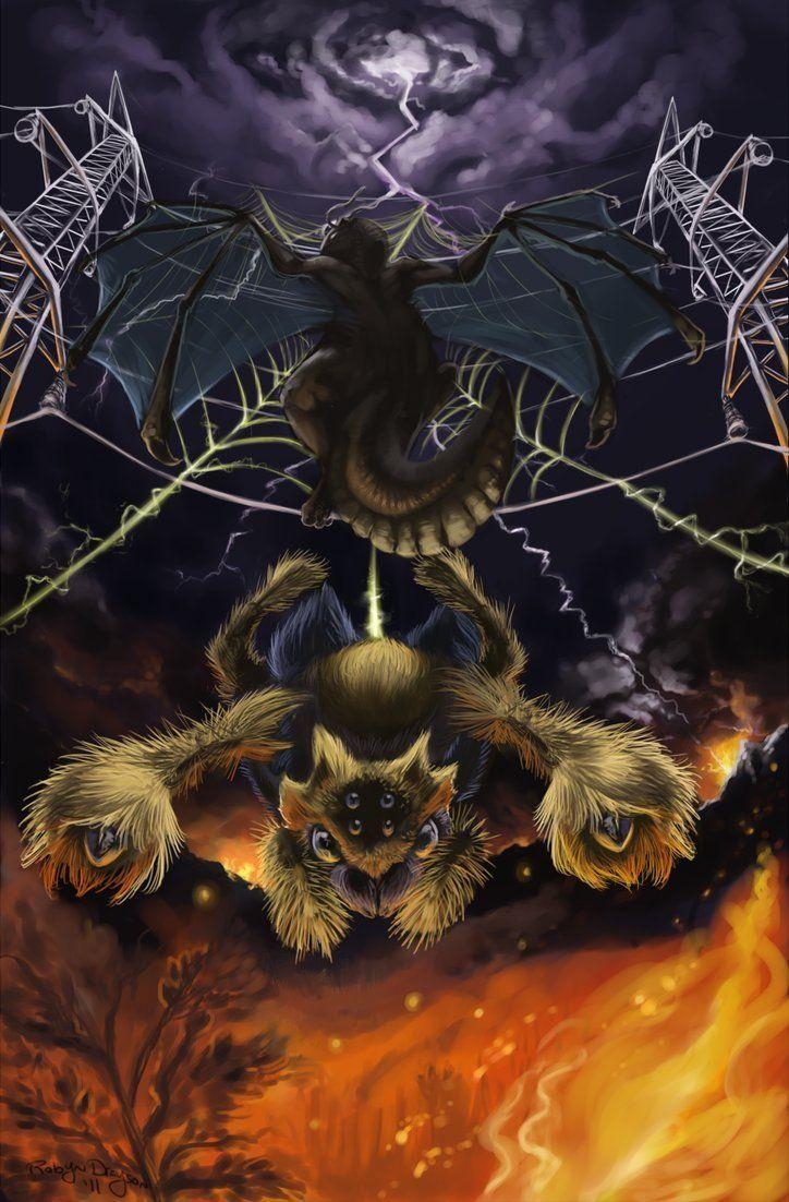 730x1110 Commission: Galvantula, Phone