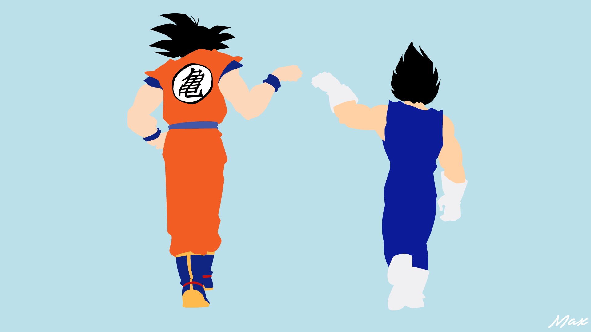1920x1080 Minimalist Dragon Ball Z Wallpaper Free Minimalist Dragon, Desktop