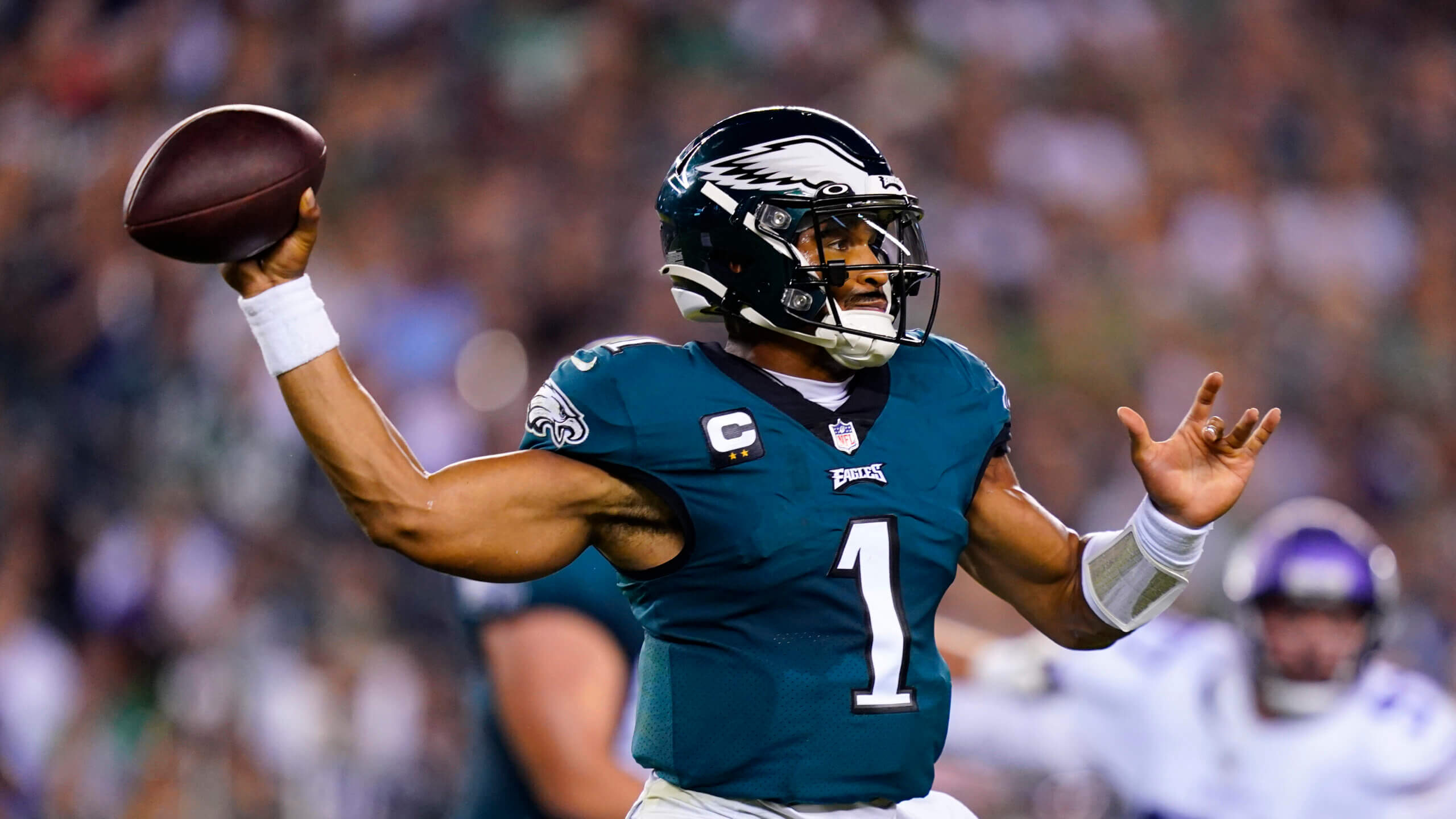 2560x1440 The Eagles would be wise to extend Jalen Hurts before the start of next season, Desktop