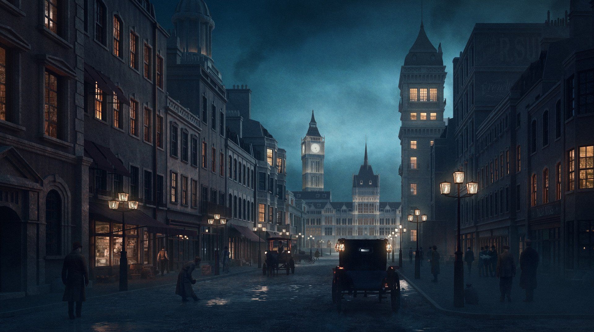 1920x1080 CMV on Twitter. Victorian london, Victorian street, London street, Desktop