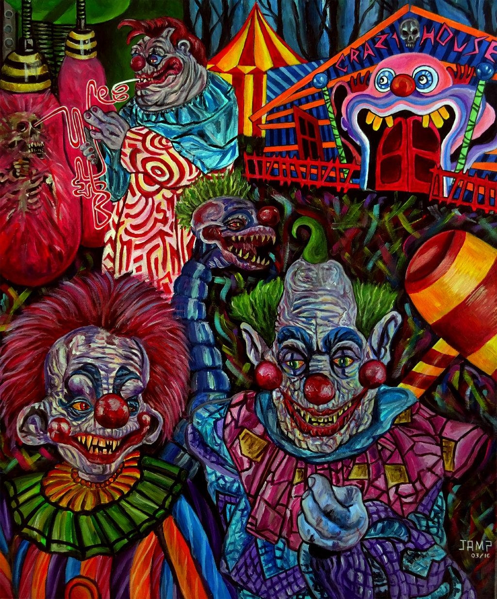 1030x1240 Killer Klowns From Outer Space Wallpaper, Phone