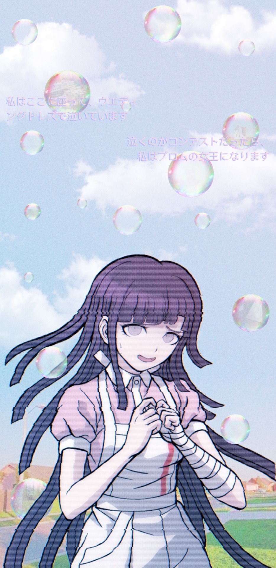 940x1920 Danganronpa dreamcore Tumblr posts, Phone